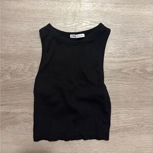 Zara Classic Black Tank Top